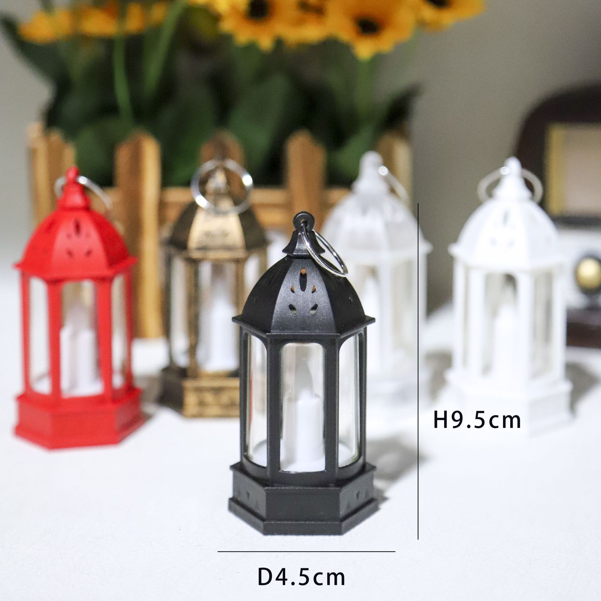Holiday Candle Set - Mini Creative Atmosphere Light Christmas Retro