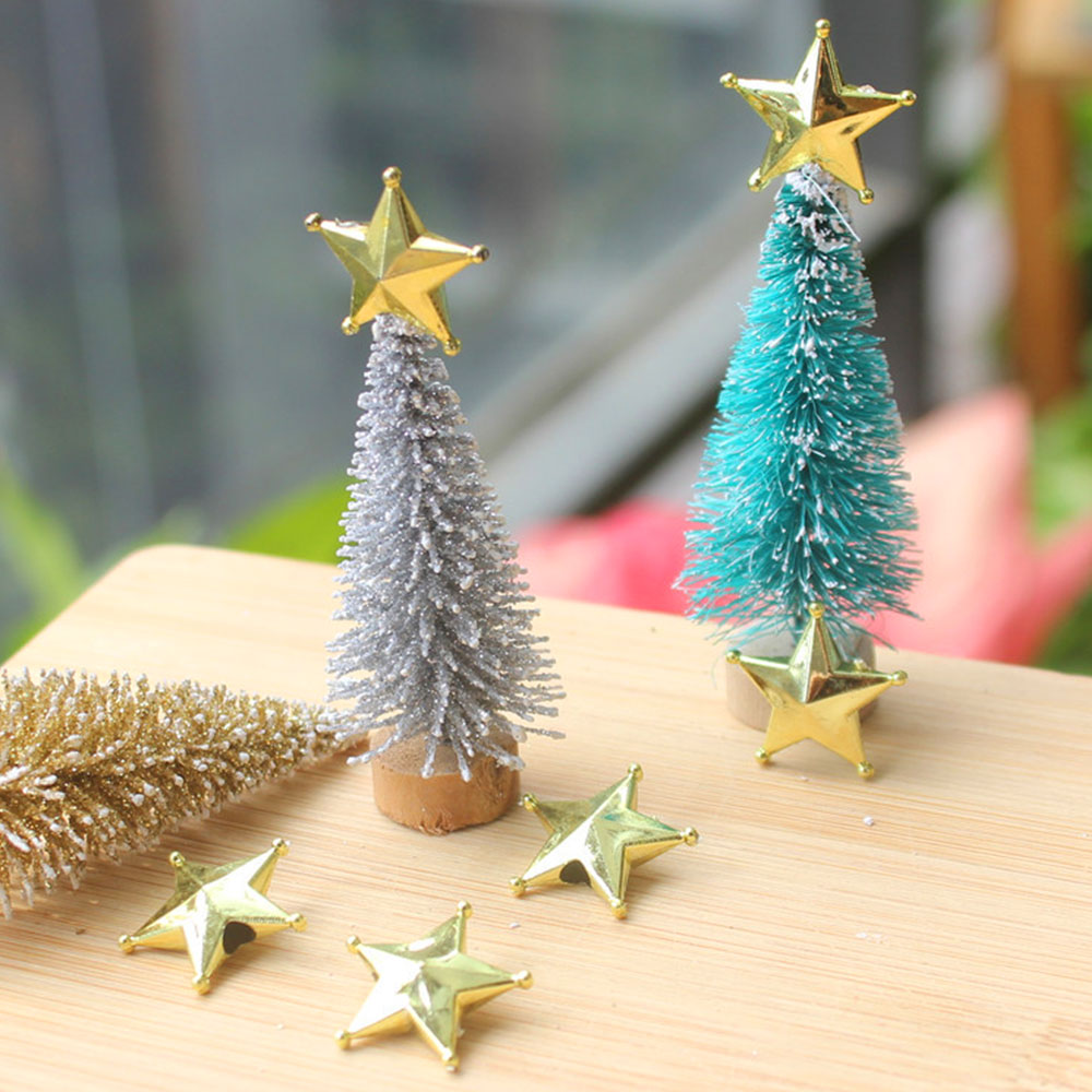 Star Tree Topper - 10PCS 2Sizes DIY Gold Star Topper