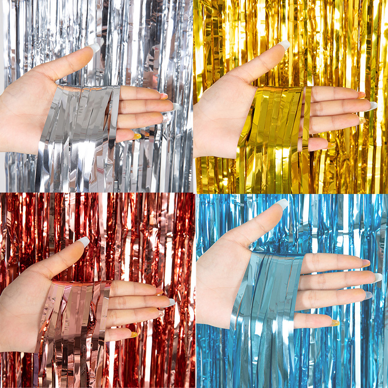 Tinsel Garland Decoration - Cheap as a Party Metallic Tinsel