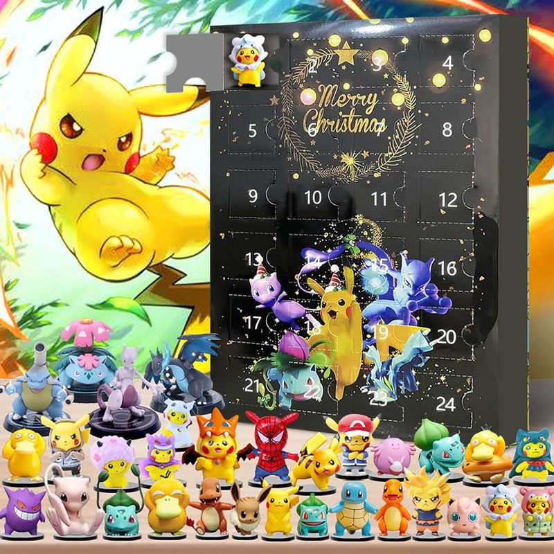 Advent Calendar Gift - Pokemon 24 Days Christmas Countdown Calendar