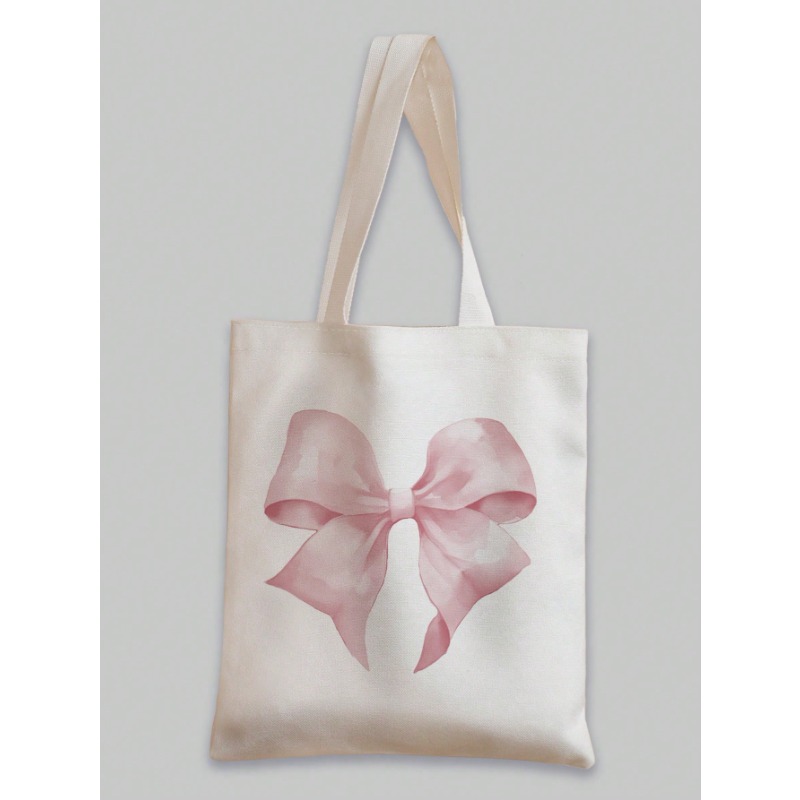 ROMWE Kawaii Bow Pattern Canva - Ribbon Bow Gift ulasan dan harga