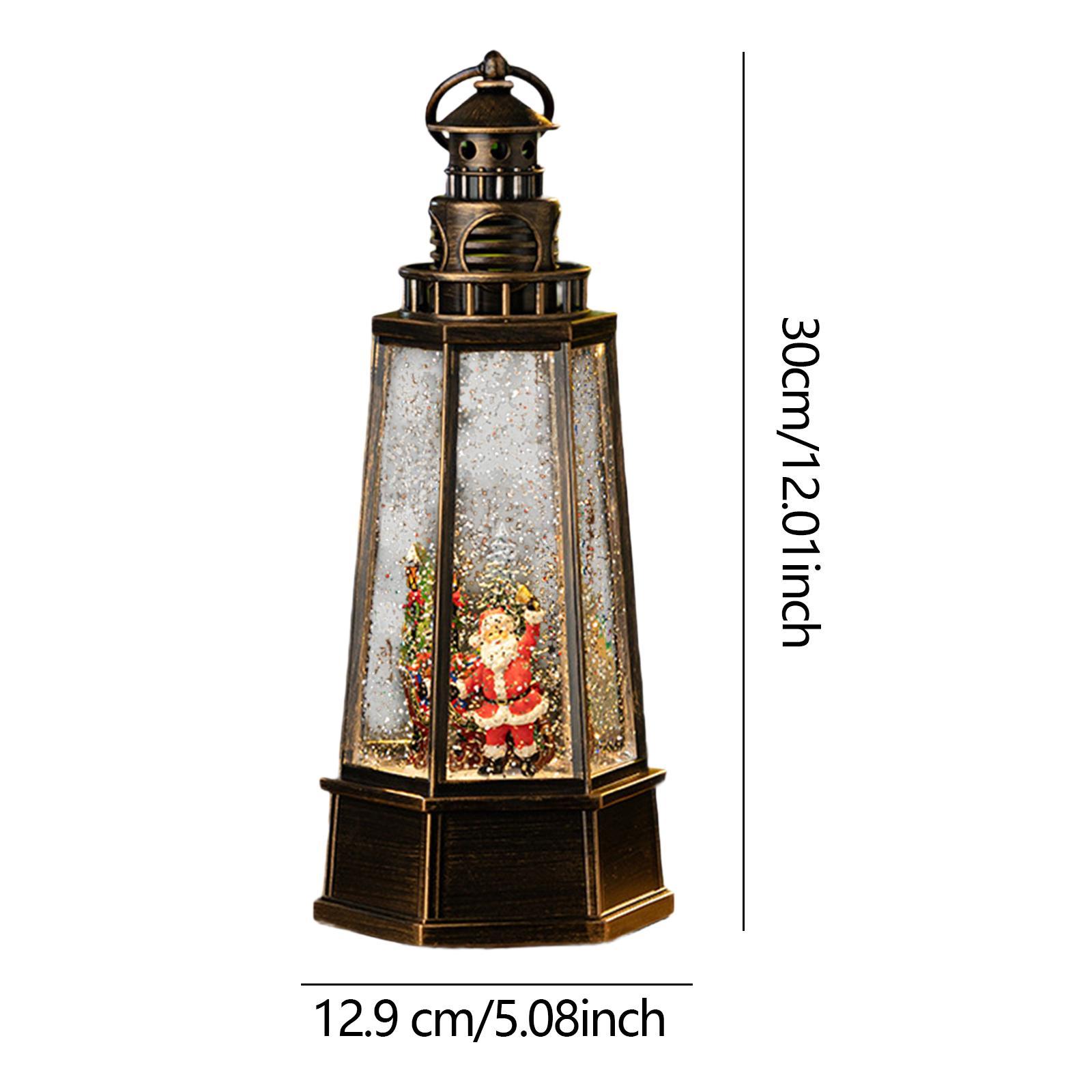 Christmas Snow Globe Lantern M - Snow Globe Musical ulasan dan harga