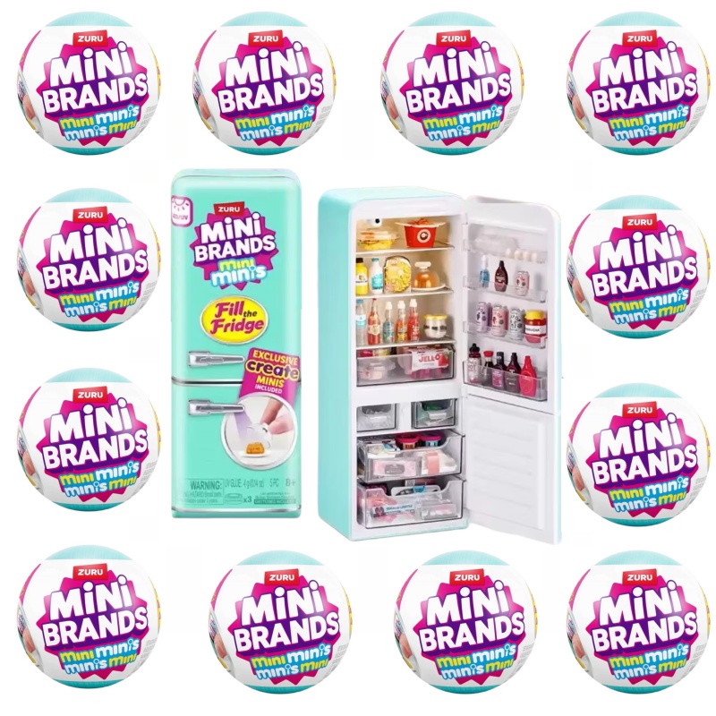 New ZURU Mini Brands Refrigera - Ornament Ball Set ulasan dan harga