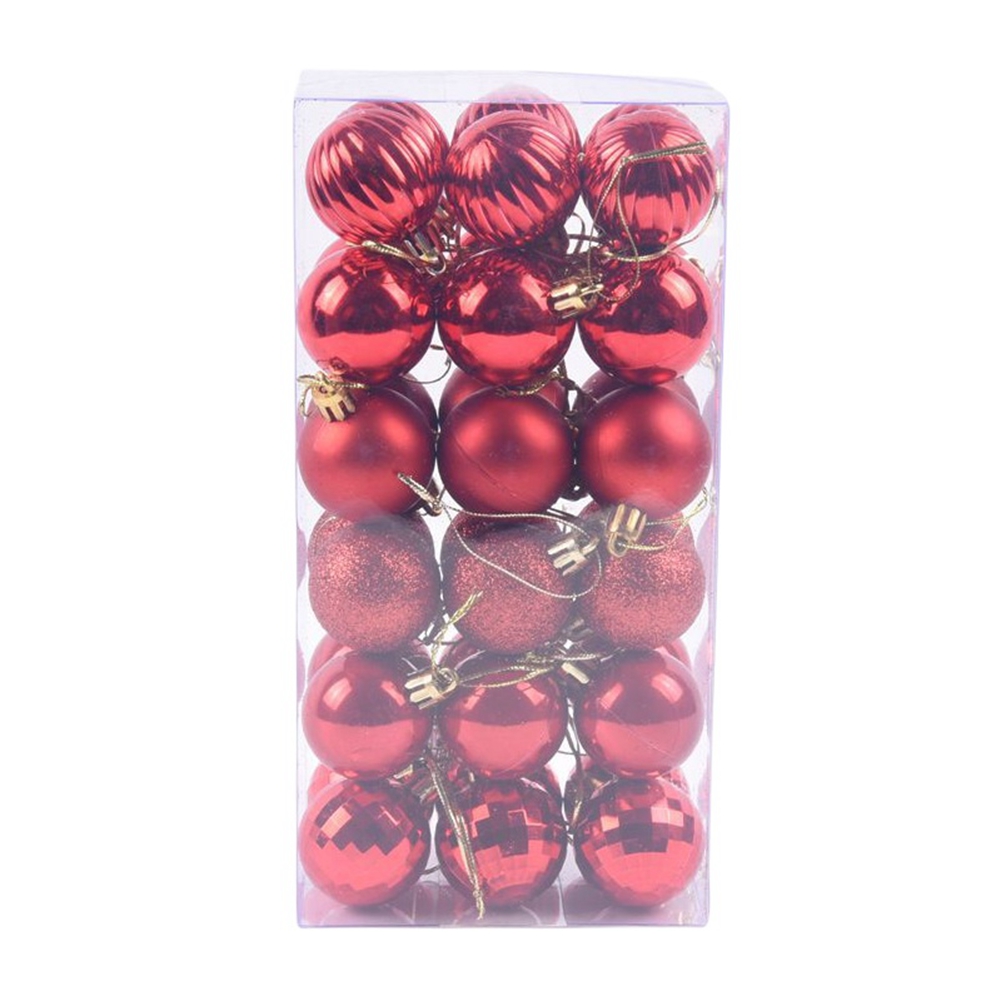 Christmas Ornaments Shatterpro - Ornament Ball Set ulasan dan harga