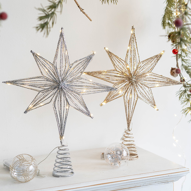 30cm Led Star Christmas Tree T - Star Tree Topper ulasan dan harga