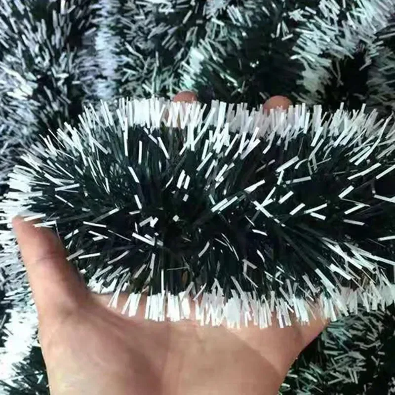 60/4m Christmas Tinsel Ribbons - Tinsel Garland Decoration ulasan dan harga