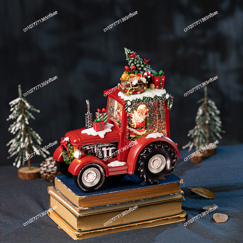 New - style Christmas Decorati - Snow Globe Musical ulasan dan harga