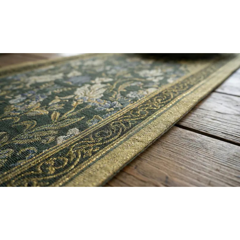 VIKAMA Art Deco Floral Table R - Christmas Table Runner ulasan dan harga