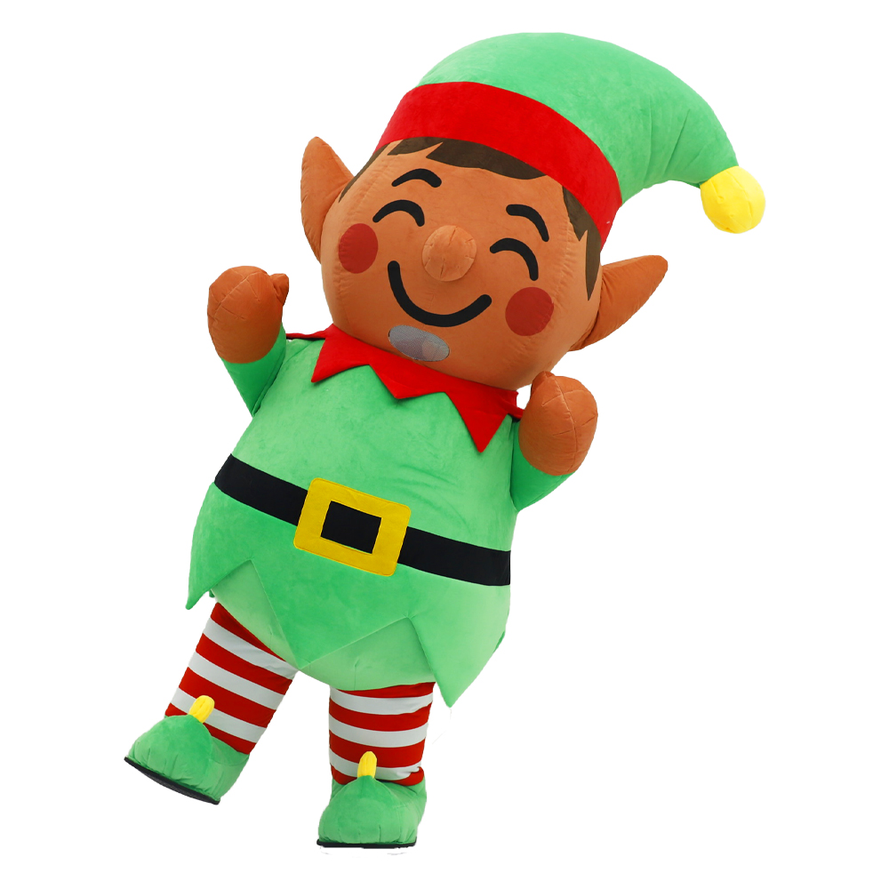 Inflatable Christmas Elf Plush - Elf Costume Christmas ulasan dan harga