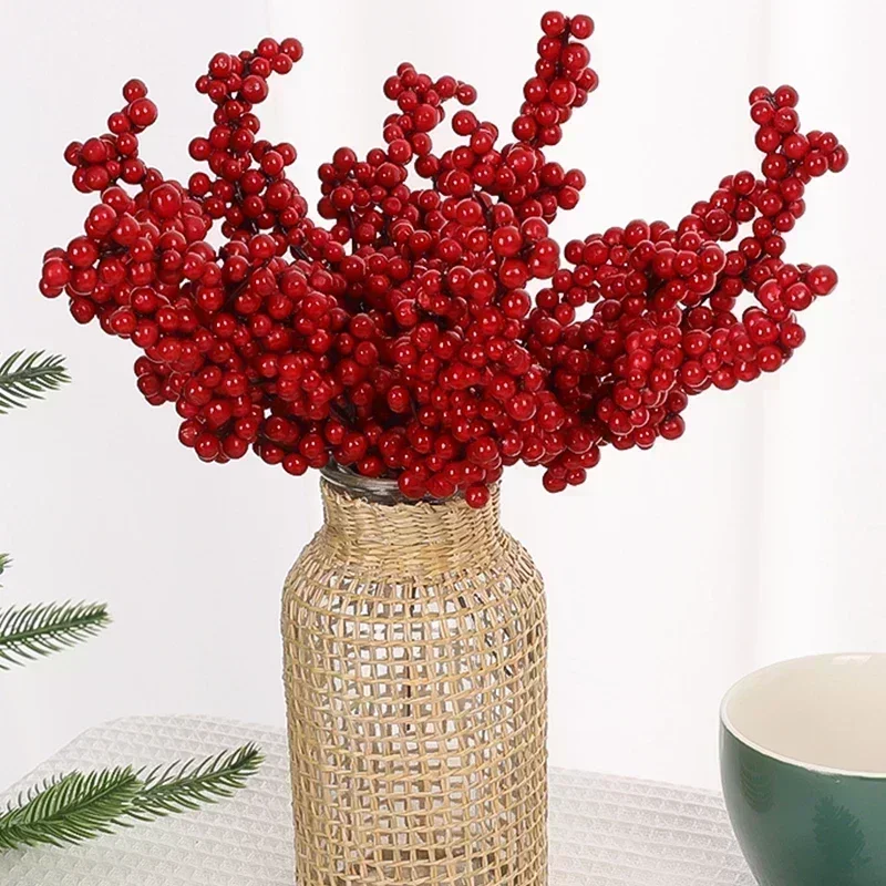 Christmas Artificial Red Berri - Christmas Tree Artificial ulasan dan harga
