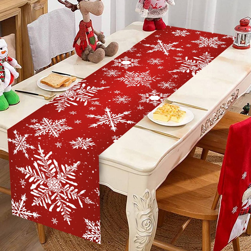 Merry Christmas Table Runner X - Christmas Table Runner ulasan dan harga