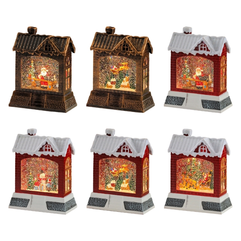 Christmas Snow Globes Battery  - Snow Globe Musical ulasan dan harga