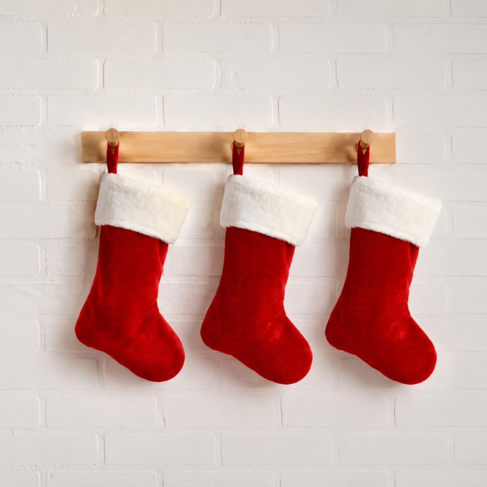 Xmas Tree Holiday Party Decor, - Christmas Stocking Hanging ulasan dan harga
