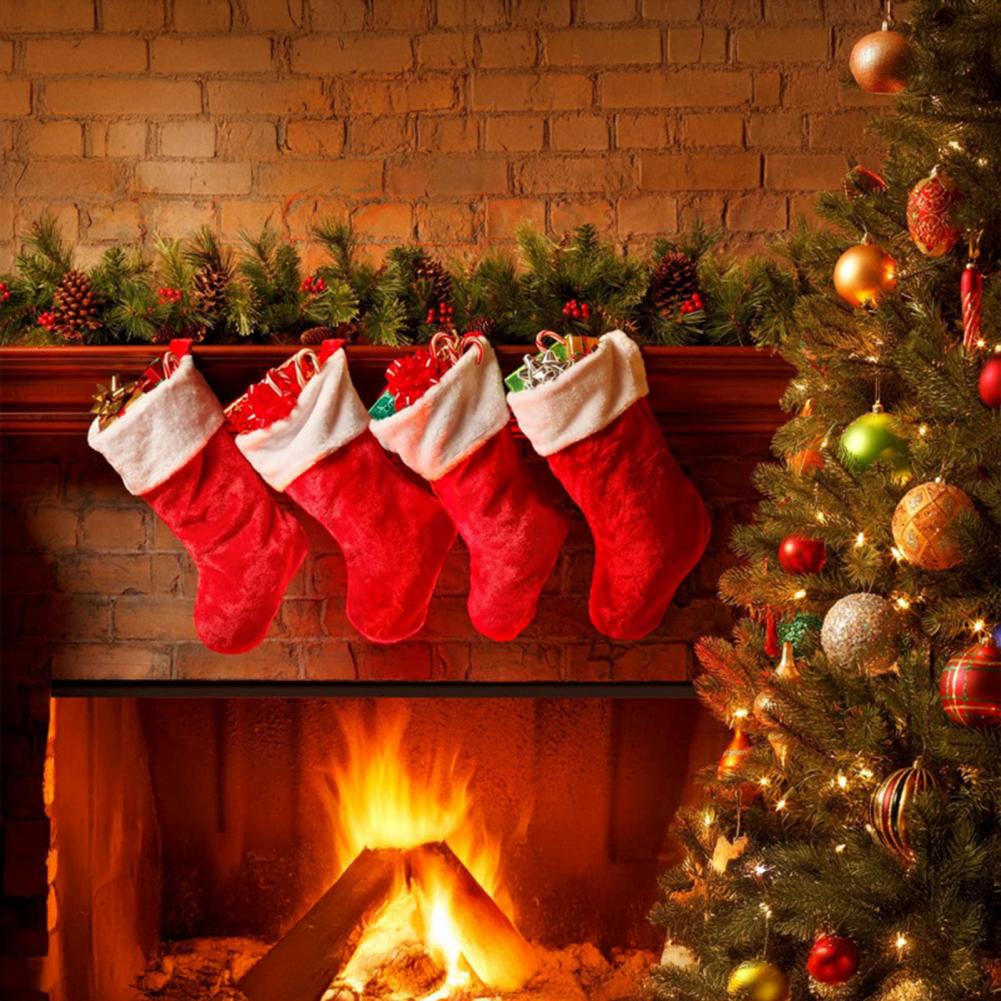 Xmas Tree Holiday Party Decor, - Christmas Stocking Hanging ulasan dan harga