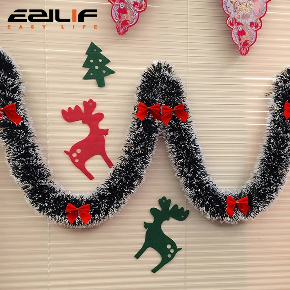 Christmas Tinsel Garland Artif - Tinsel Garland Decoration ulasan dan harga