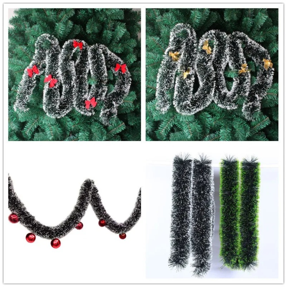 Christmas Tinsel Garland Artif - Tinsel Garland Decoration ulasan dan harga