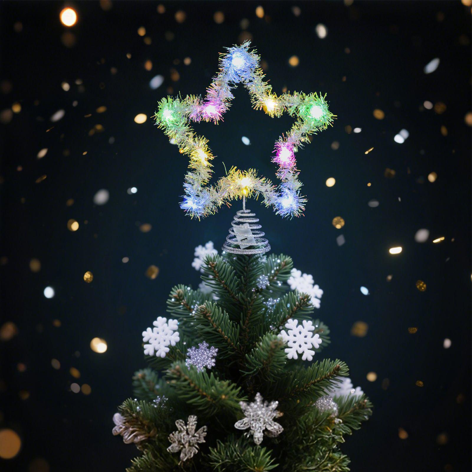 Christmas Tree Topper Star Sha - Star Tree Topper ulasan dan harga