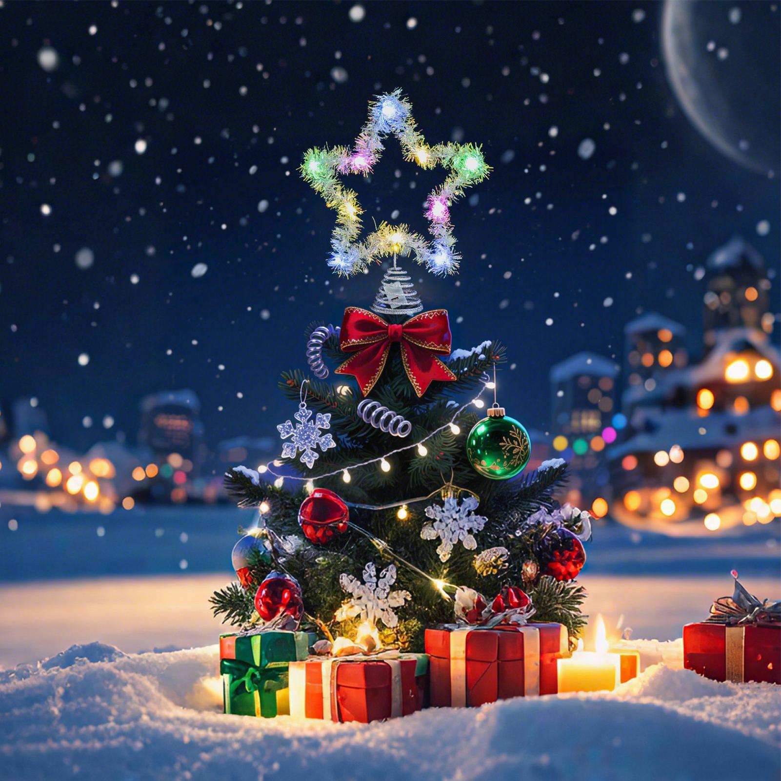 Christmas Tree Topper Star Sha - Star Tree Topper ulasan dan harga