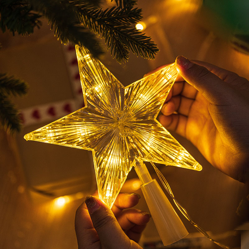 15/19/23cm Christmas Tree Top  - Star Tree Topper ulasan dan harga
