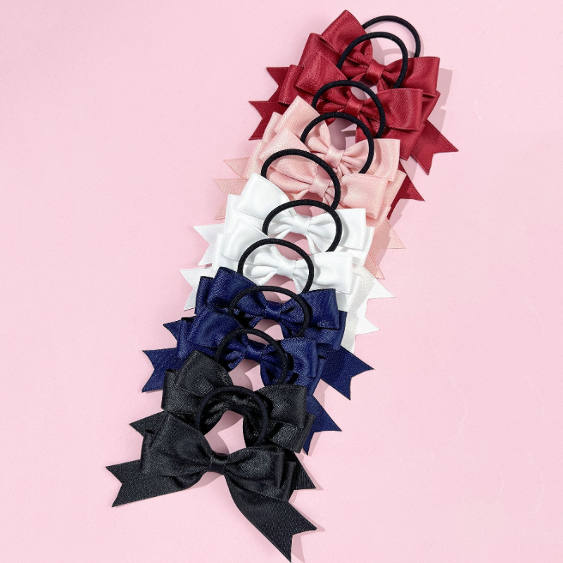 2 Pieces of Bow Hair Ties, Swe - Ribbon Bow Gift ulasan dan harga
