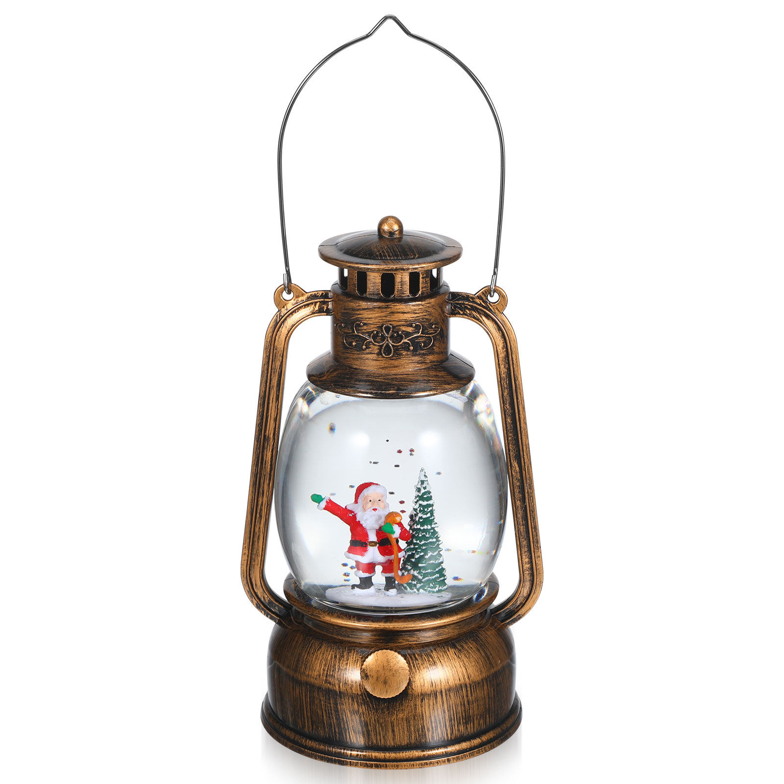 Christmas Snow Globe Lantern w - Snow Globe Musical ulasan dan harga
