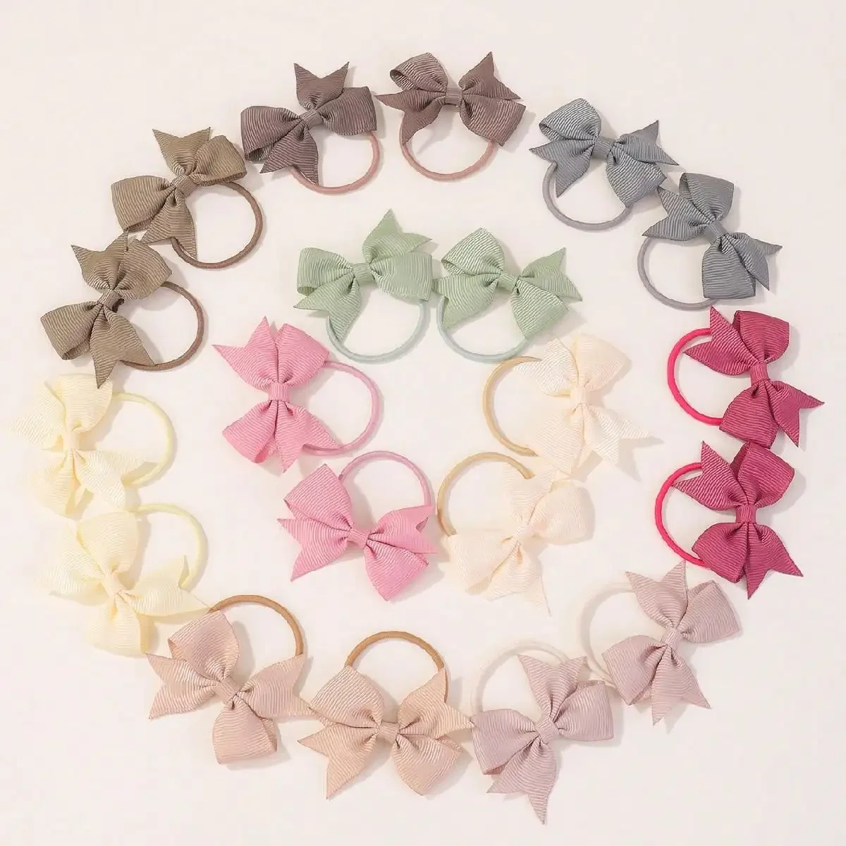 20Pcs/set 2.1inch Lovely Bowkn - Ribbon Bow Gift ulasan dan harga