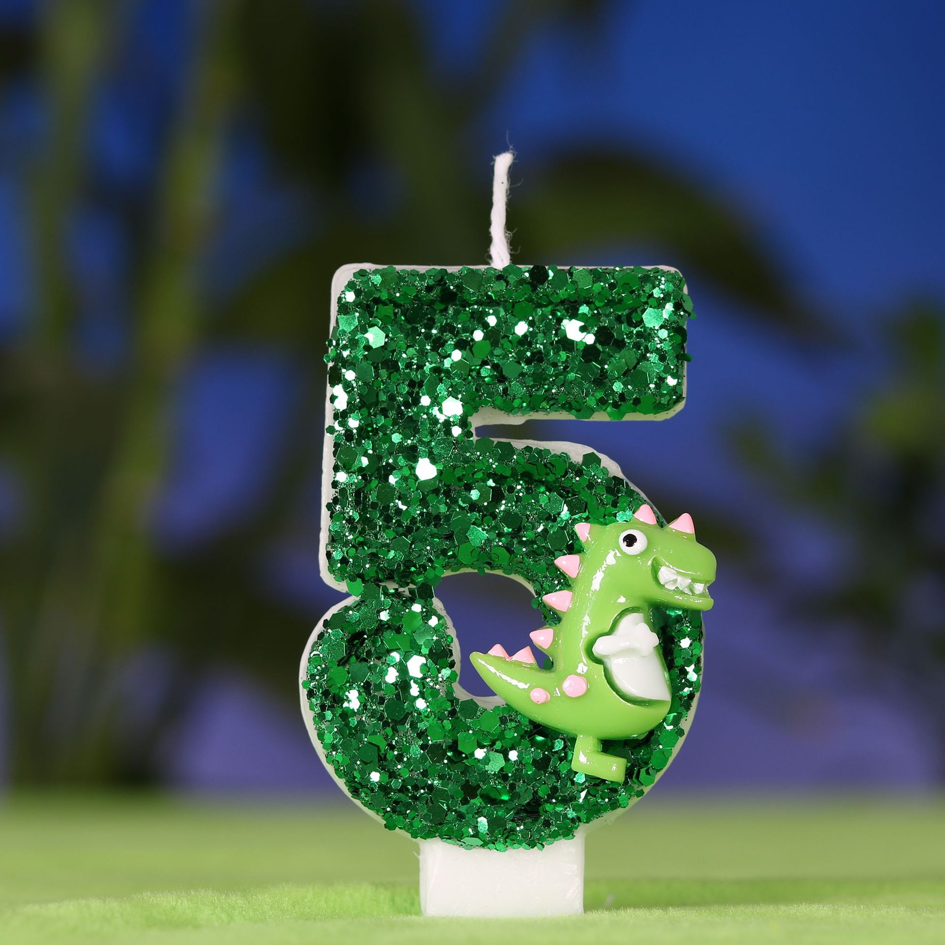 Cartoon Dinosaur Digital Birth - Holiday Candle Set ulasan dan harga