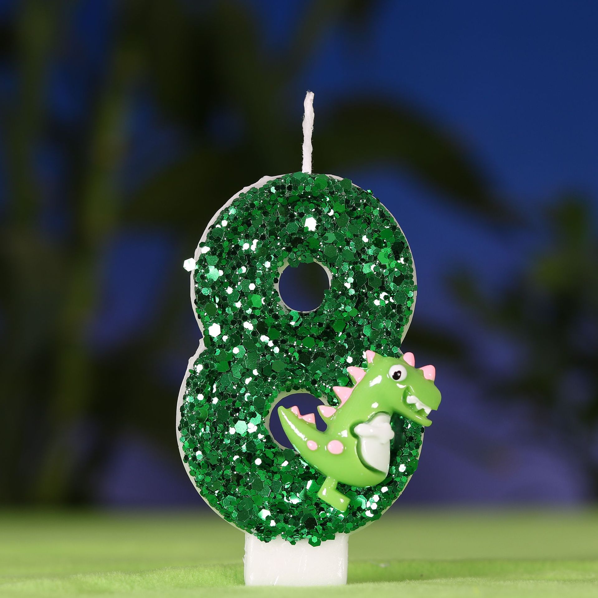Cartoon Dinosaur Digital Birth - Holiday Candle Set ulasan dan harga