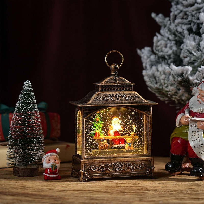 Snow Globe Music Box Christmas - Snow Globe Musical ulasan dan harga