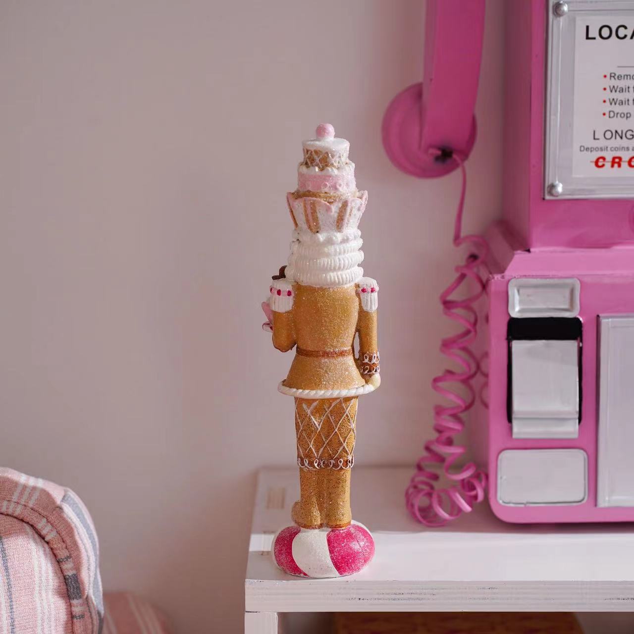 Sweet Pink Nutcracker Soldier  - Nutcracker Figurine ulasan dan harga