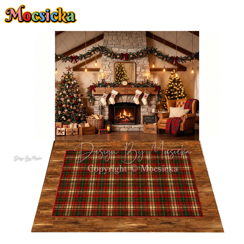 Mocsicka Retro Cabin Christmas - Christmas Throw Blanket ulasan dan harga