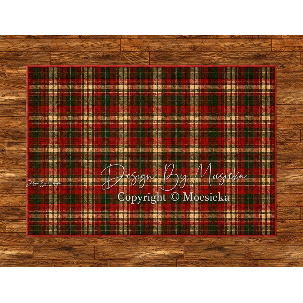 Mocsicka Retro Cabin Christmas - Christmas Throw Blanket ulasan dan harga