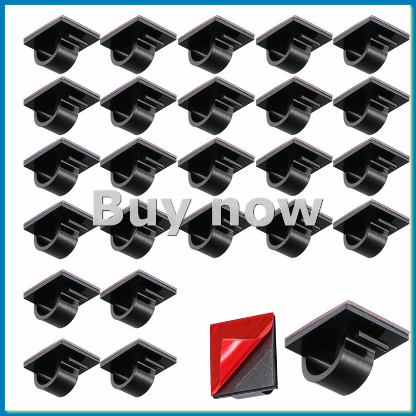 50 Pcs Mini Cable Clips Hooks  - Christmas Lights Outdoor ulasan dan harga
