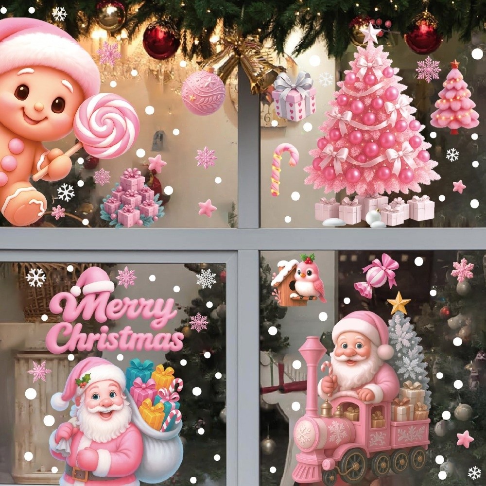 Removable PVC Window Stickers  - Snowflake Window Decal ulasan dan harga