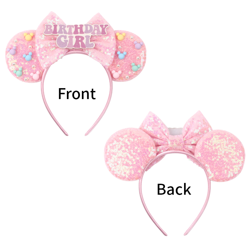 Girls Happy Birthday Minnie Mo - Ribbon Bow Gift ulasan dan harga