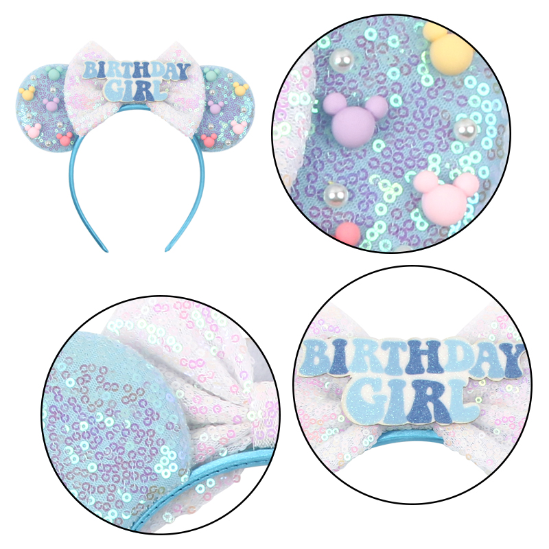 Girls Happy Birthday Minnie Mo - Ribbon Bow Gift ulasan dan harga