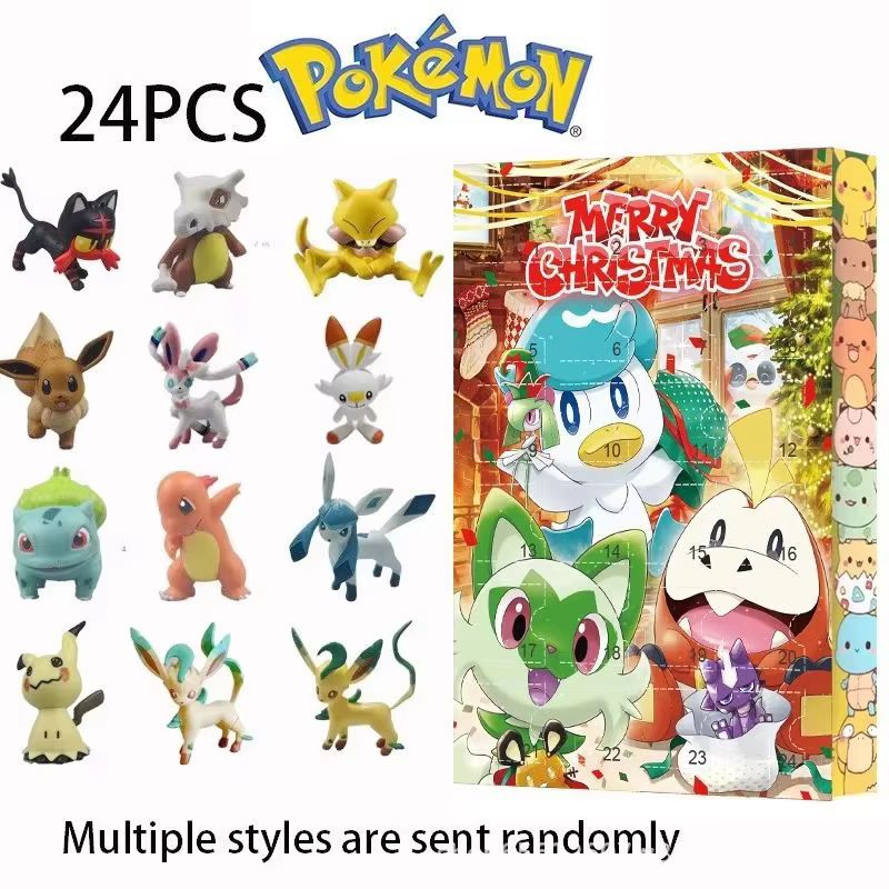 Pokemon 24 Days Christmas Coun - Advent Calendar Gift ulasan dan harga