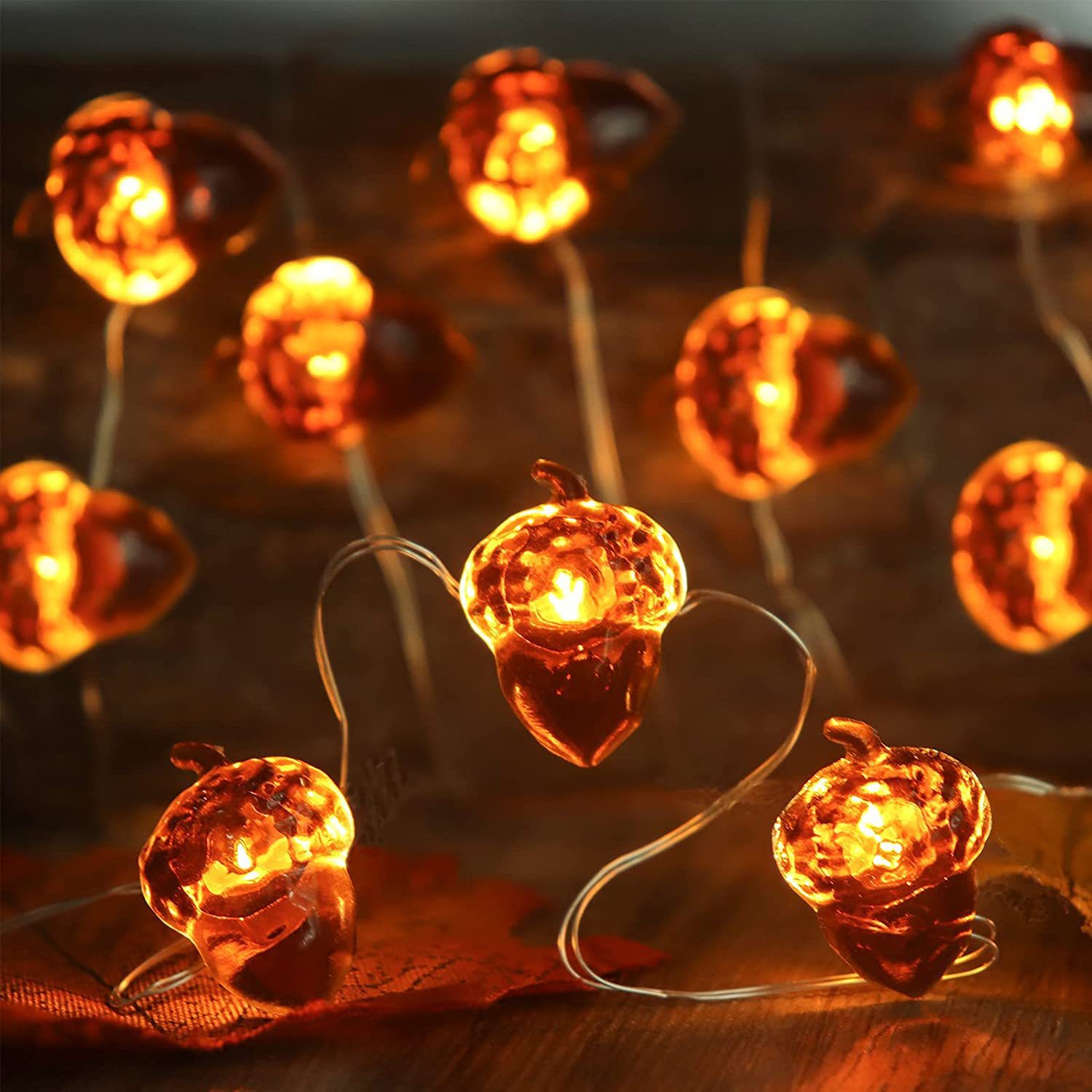 30 LEDs Acorn String Lights Th - Led Fairy String Lights ulasan dan harga