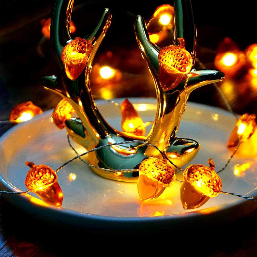 30 LEDs Acorn String Lights Th - Led Fairy String Lights ulasan dan harga