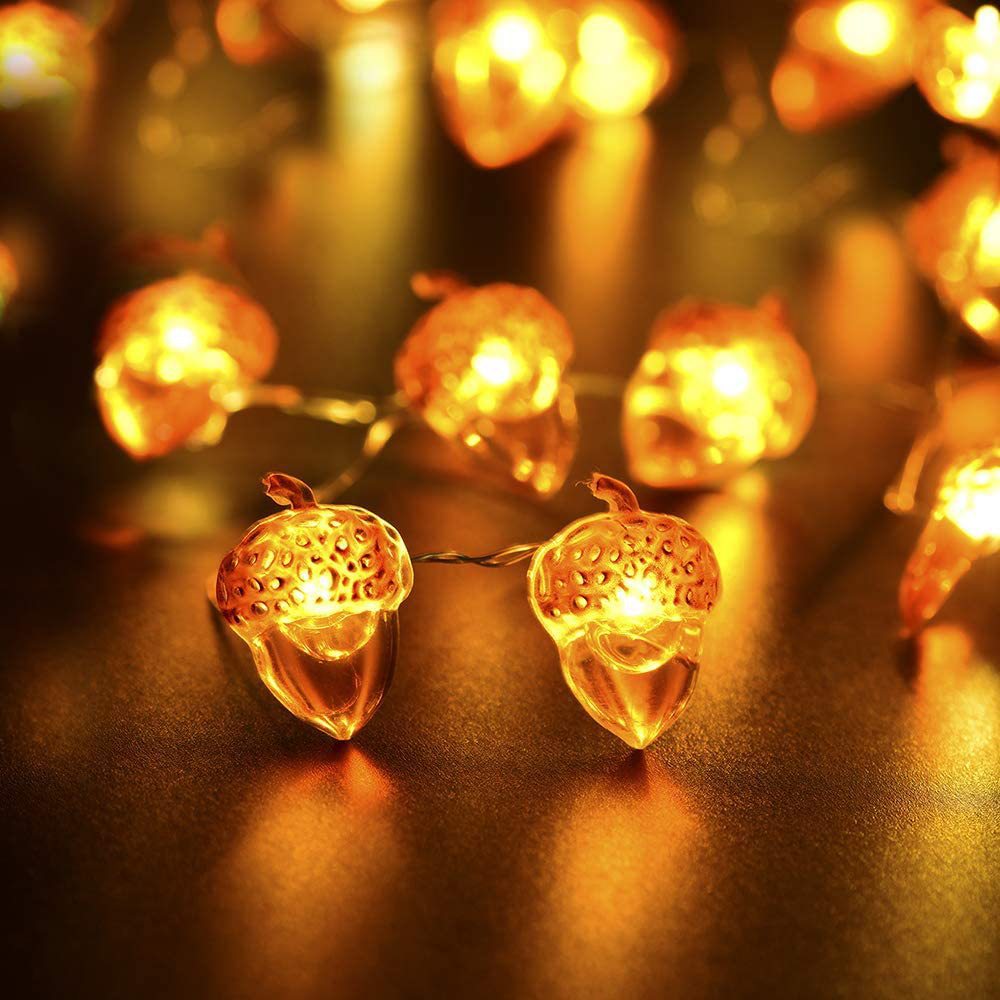 30 LEDs Acorn String Lights Th - Led Fairy String Lights ulasan dan harga
