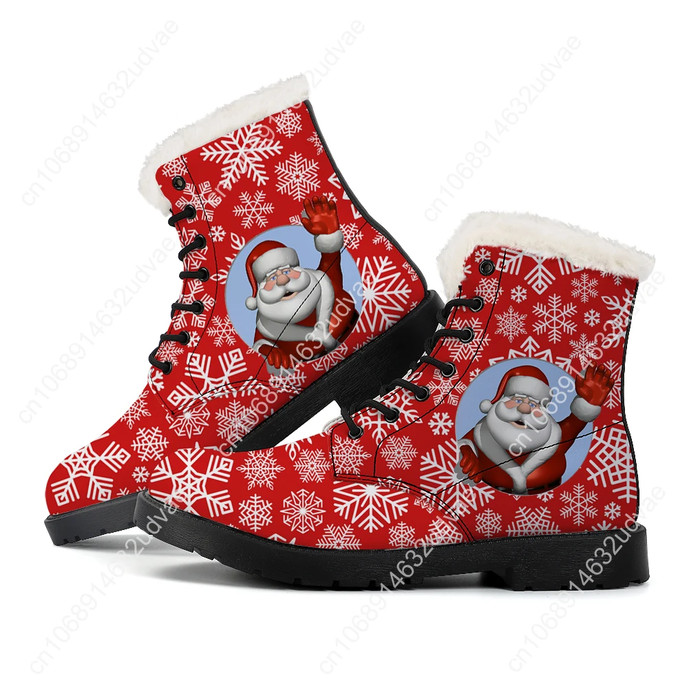 Christmas Plush Boots Mens Wom - Christmas Lights Outdoor ulasan dan harga