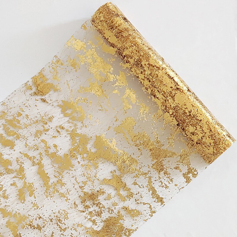 Sparkle Metallic Gold Thin Tab - Christmas Table Runner ulasan dan harga