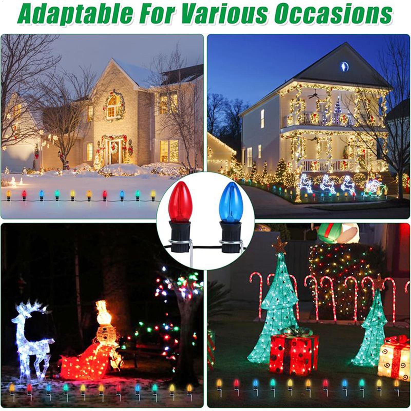 Christmas Light Stakes For Yar - Christmas Lights Outdoor ulasan dan harga