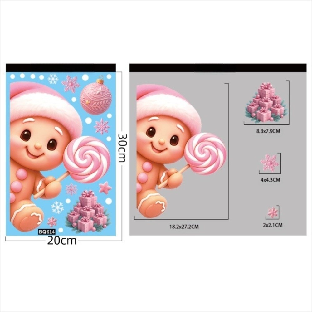 Removable PVC Window Stickers  - Snowflake Window Decal ulasan dan harga