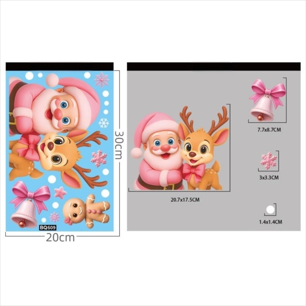 Removable PVC Window Stickers  - Snowflake Window Decal ulasan dan harga