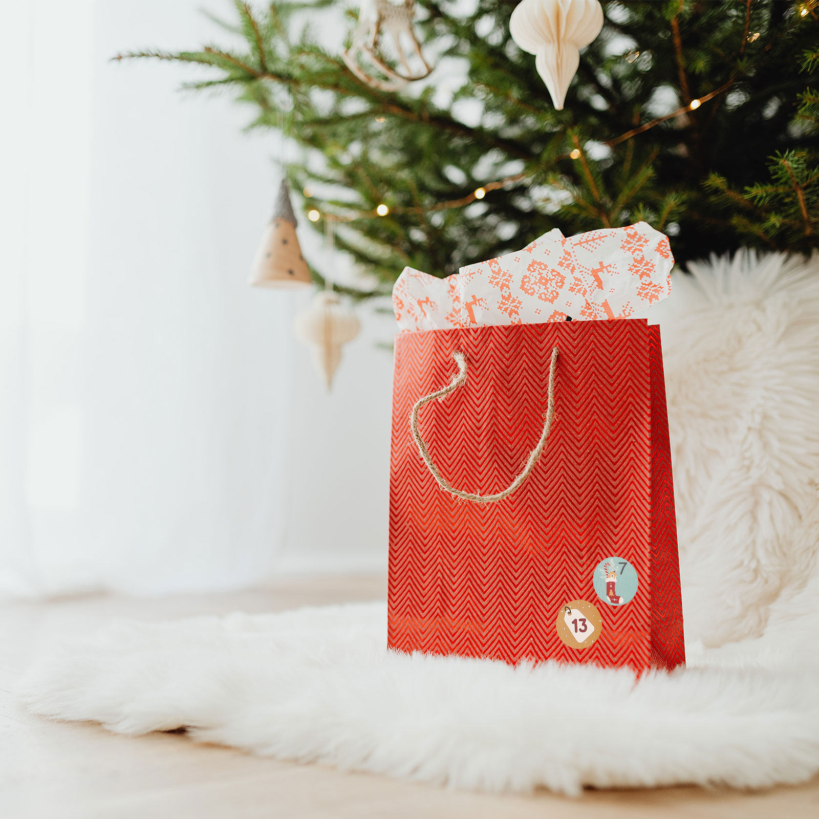 10 Sheets Christmas Decoration - Advent Calendar Gift ulasan dan harga
