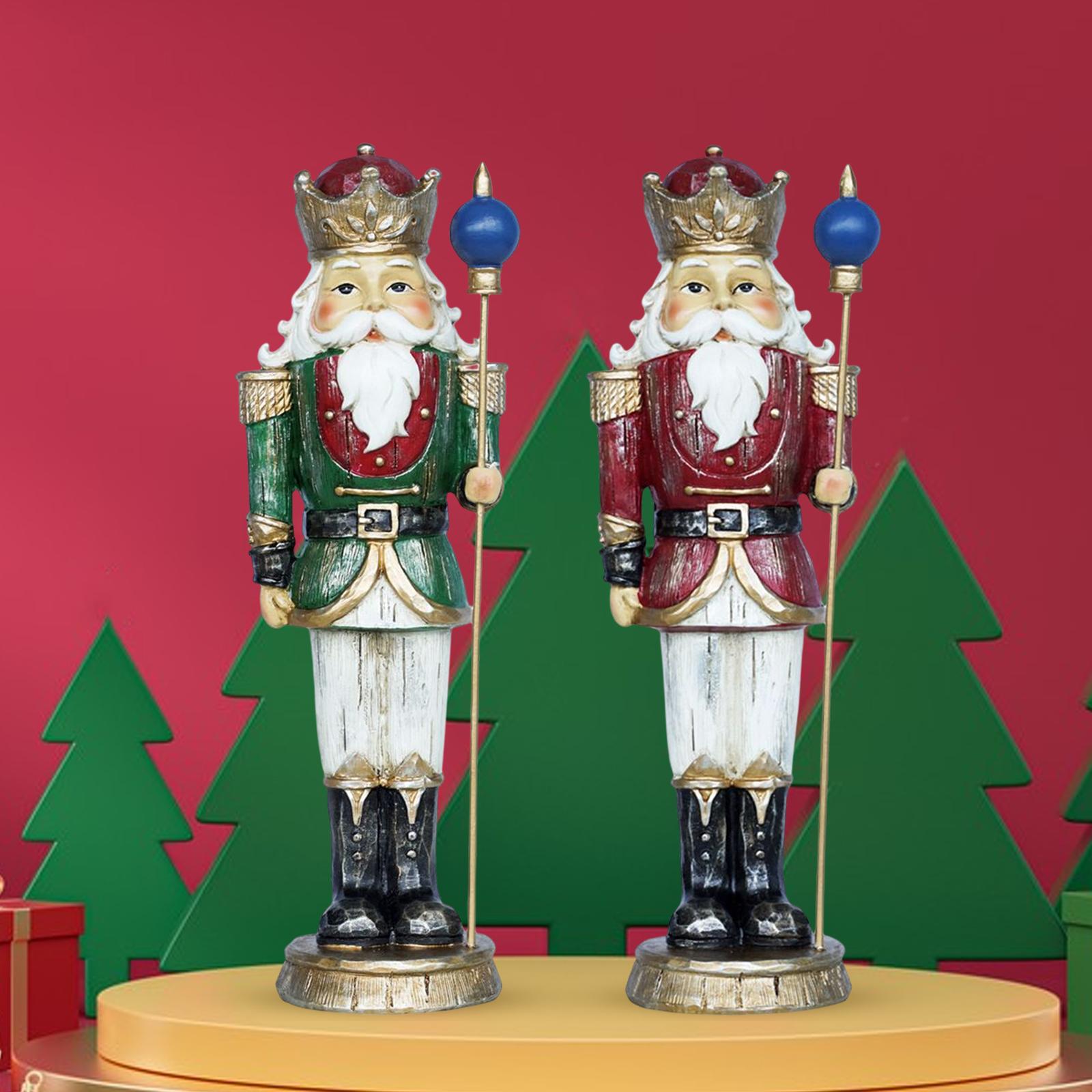 10 Inch Resin Christmas Nutcra - Nutcracker Figurine ulasan dan harga