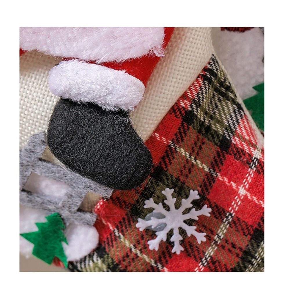 Multicolor Christmas Stocking  - Christmas Stocking Hanging ulasan dan harga