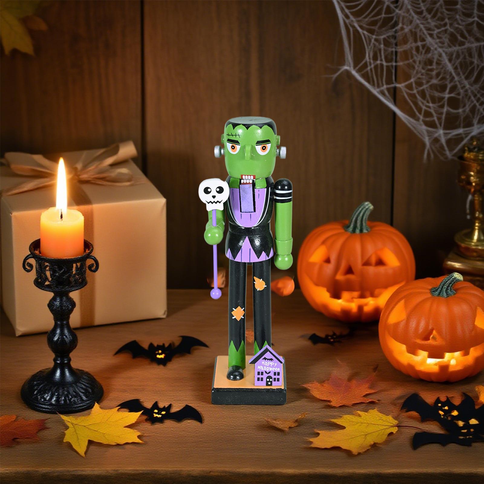Halloween Wooden Nutcracker Ho - Nutcracker Figurine ulasan dan harga