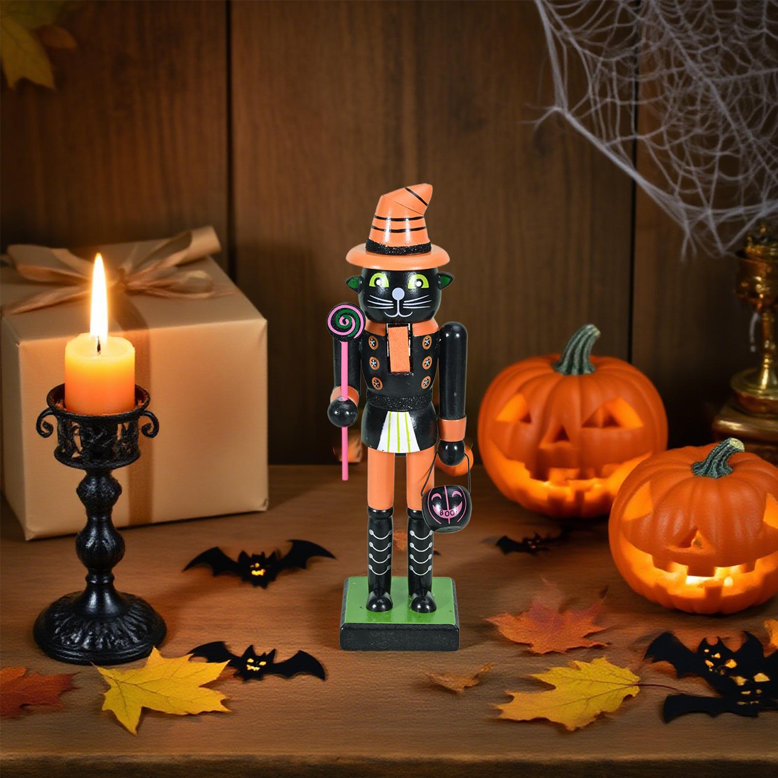 Halloween Wooden Nutcracker Ho - Nutcracker Figurine ulasan dan harga